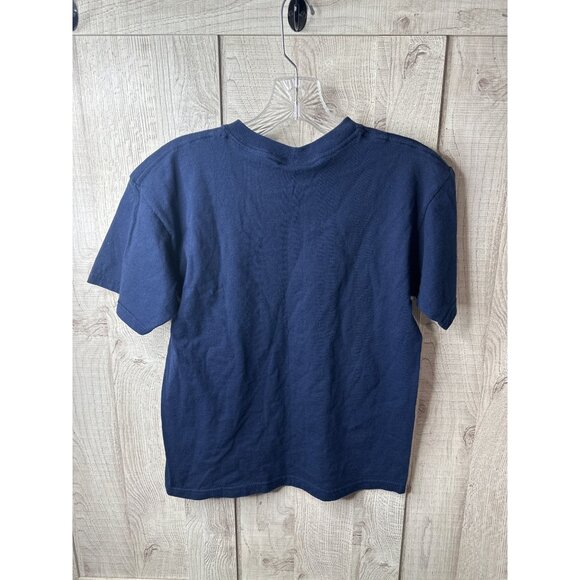 Napoleon Dynamite Vote 4 Pedro Youth L Navy Blue T Shirt Gildan Heavy Cotton - Picture 3 of 6